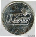 TSM トライステート ミント 1776-1976 ゴッド ブレス アメリカ 999 1 オンス シルバー ラウンドTSM Tri-State Mint 1776-1976 God Bless America 999 1 oz Silver Round