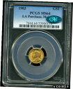 yɔi/iۏ؏tz AeB[NRC RC   [] 1903 G$1 LA Purchase McKinley Gold Commemorative Dollar MS64 PCGS 33900155 CAC