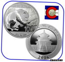 2016 チャイナ パンダ 10 元 30 gr 0.999 シルバー BU 中国コイン2016 China Panda 10 Yuan 30 gr 0.999 Silver BU Chinese Coin