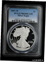 2007 W プルーフ シルバー イーグル PCGS PR 69 DCAM |ブルーラベル2007 W Proof Silver Eagle PCGS PR 69 DCAM | Blue Label(3)