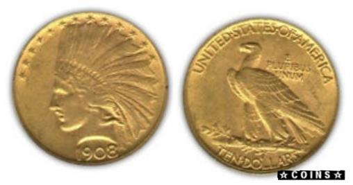  アンティークコイン 金貨 LOT OF (2) CIRCULATED RANDOM COMMON DATE $10 INDIAN HEAD GOLD U.S. COIN  #gcf-wr-4181-279