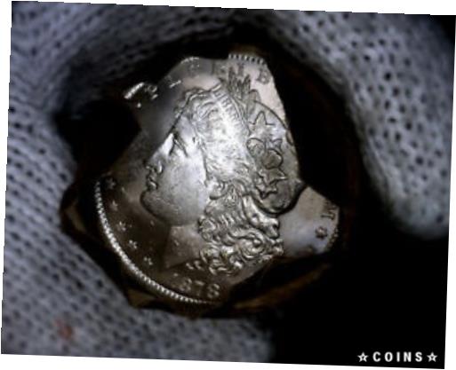 【極美品/品質保証書付】 アンティークコイン 銀貨 Original Roll (20) 1878-cc Blast White Unc Morgan Silver Dollars Will Grade Out [送料無料] #sof-wr-4181-40