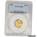 yɔi/iۏ؏tz AeB[NRC RC   [] US Gold $2.50 Liberty Head Quarter Eagle - PCGS MS63 - Random Date