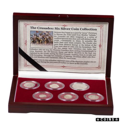 アンティークコイン コイン 金貨 銀貨  The Crusades: 6 Silver Medieval Coin Collection