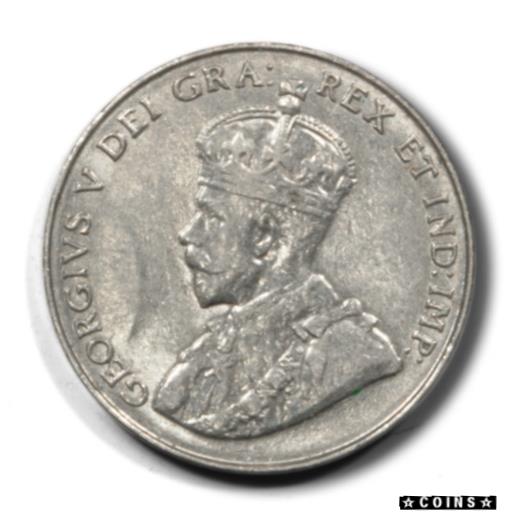 ڶ/ʼݾڽա ƥ    [̵] Canada George V 5 Cents 1935 AU KM29