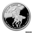  アンティークコイン コイン 金貨 銀貨  2020 1 oz Silver $1 Sioux Indian War Chief BU - SKU#208712