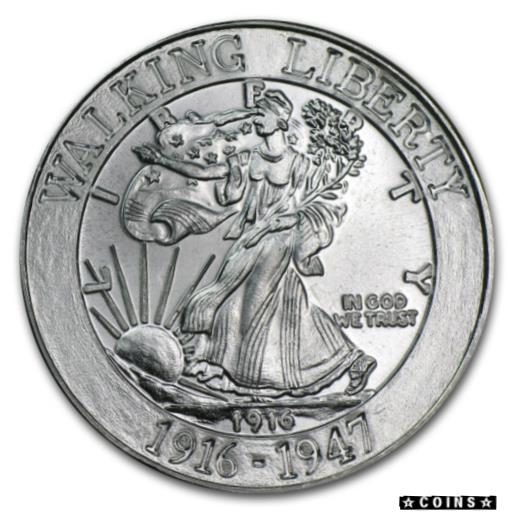楽天金銀プラチナ　ワールドリソース【極美品/品質保証書付】 アンティークコイン コイン 金貨 銀貨 [送料無料] 1 oz Silver Round - Walking Liberty - SKU #51527