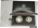 yɔi/iۏ؏tz AeB[NRC RC   [] 1989 CONGRESSIONAL 2 Coin SILVER Dollar + Clad Half Dollar Proof Congress Set