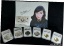 2014 野球殿堂入り ゴールド シルバー クラッド 6 コイン セット + サイン入り写真 NGC 70 2014 Baseball Hall of Fame Gold Silver Clad 6 Coin Set + Signed Photo NGC 70