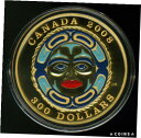 カナダ 2008 $300 フォーシーズンズ ムーン マスク プルーフ 14K ゴールド コイン 箱と COA 付き #gcf-wr-4264-141 Cana...
