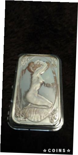 ڶ/ʼݾڽա ƥ    [̵] CROWN MINT BEAUTIES JUNE 1OZ .999 FINE SILVER VINTAGE ART BAR, LIMITED