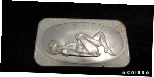 ڶ/ʼݾڽա ƥ    [̵] United States Silver Corporation 1973 Women's Liberation .999 Fine Silver One...