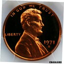 1971-S 1C リンカーン セント PCGS PR69RD DCAM トップポップ! #oot-wr-4325-9 1971-S 1C Lincoln Ce...