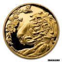 【極美品/品質保証書付】 アンティークコイン コイン 金貨 銀貨 [送料無料] 2021 Niue 1/4 oz Gold $25 Disney Beauty and the Beast 30th - SKU#231911