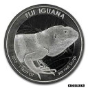  アンティークコイン コイン 金貨 銀貨  2015 Fiji 1 oz Silver Iguana BU (Coin and Capsule Only) - SKU#201541