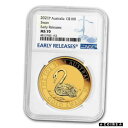 yɔi/iۏ؏tz AeB[NRC RC   [] 2021 Australia 1 oz Gold Swan MS-70 NGC (ER) - SKU#227385