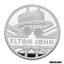  アンティークコイン コイン 金貨 銀貨  2020 Great Britain 2 oz Proof Silver Music Legends: Elton John - SKU#214700