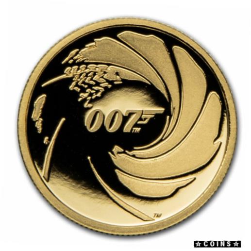  アンティークコイン コイン 金貨 銀貨  2020 Tuvalu 1/4 oz Gold 007 James Bond Proof - SKU#215311