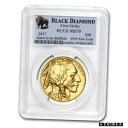 【極美品/品質保証書付】 アンティークコイン 金貨 2017 1 oz Gold Buffalo MS-70 PCGS (FS, Black Diamond) - SKU #102938 [送料無料] #got-wr-4360-1656