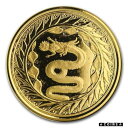  アンティークコイン コイン 金貨 銀貨  2020 Samoa 1 oz Gold Serpent of Milan BU - SKU#208762