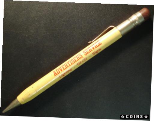【極美品/品質保証書付】 アンティークコイン コイン 金貨 銀貨 [送料無料] Vintage Dubuque, Iowa "Advertisers Service" Mechanical Pencil! Phone 236!