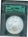 yɔi/iۏ؏tz AeB[NRC RC   [] 2008 ( 2008-P ) American Silver Eagle ASE ICG MS69 S$1 MS-69 BEAUTIFUL