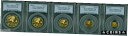 1989-P 5 コイン プルーフ ゴールド セット 100Y 50Y 25Y 10Y 5Y パンダ PCGS PR68 PF68 中国 ! #gct-wr-4...