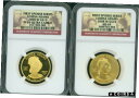 【極美品/品質保証書付】 アンティークコイン 金貨 2008-W 10 GOLD SPOUSE LOUISA ADAMS NGC PR69 PF69 MS69 2-Coins SET 送料無料 gct-wr-4364-1480