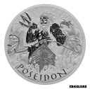 yɔi/iۏ؏tz AeB[NRC RC   [] 2021 Tuvalu Gods of Olympus Poseidon 1 oz Silver $1 Coin GEM BU PRESALE