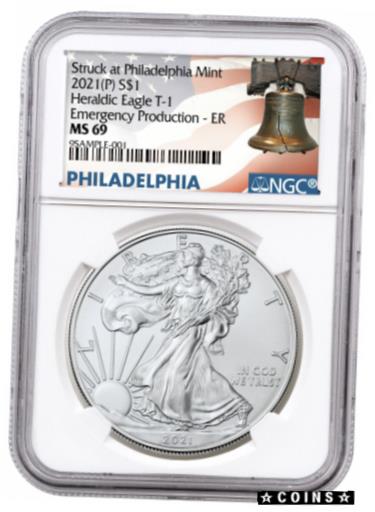 ڶ/ʼݾڽա ƥ    [̵] 2021(P) Silver Eagle Struck Ph...