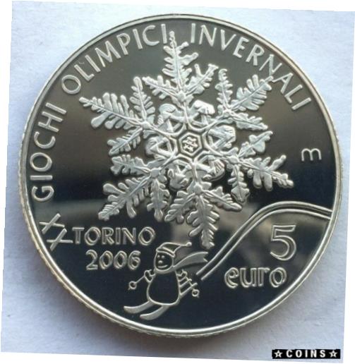 ڶ/ʼݾڽա ƥ    [̵] San Marino 2005 Snowflake 5 Euro Silver Coin,Proof