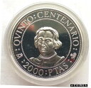 yɔi/iۏ؏tz AeB[NRC RC   [] Spain 1989 Columbus 2000 Pesetas Silver Coin,Proof