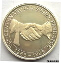  アンティークコイン コイン 金貨 銀貨  Andorra 1992 Governing Charter 25 Dinar Silver Coin,Proof