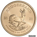 2021 南アフリカ ゴールド クルーガーランド 1 オンス BU 2021 South Africa Gold Krugerrand 1 oz BU(3)
