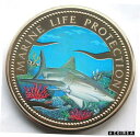 【極美品/品質保証書付】 アンティークコイン コイン 金貨 銀貨 [送料無料] Palau 1999 Shark 20 Dollars 5oz Silver Copper-Nickel ESSAI Coin,Very Rare!