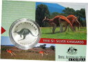 【極美品/品質保証書付】 アンティークコイン コイン 金貨 銀貨 [送料無料] Australia 1998 Kangaroo Dollars 1oz Mint Pack Silver Coin,UNC