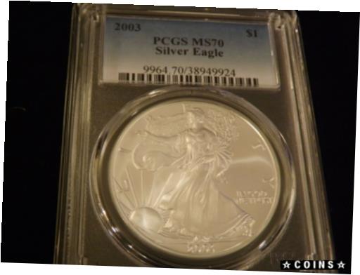 yɔi/iۏ؏tz AeB[NRC RC   [] 2003 $1 Eagle PCGS MS 70