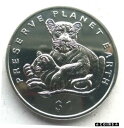 【極美品/品質保証書付】 アンティークコイン コイン 金貨 銀貨 [送料無料] Eritrea 1995 Lion Dollar Crown Coin,UNC