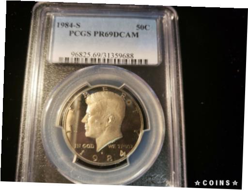 ڶ/ʼݾڽա ƥ    [̵] 1984 S KENNEDY HALF DOLLAR PCGS PR69DCAM 96825.69/31359688