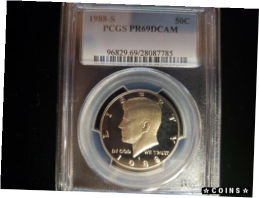 ڶ/ʼݾڽա ƥ    [̵] 1988 S KENNEDY HALF DOLLAR PCGS PR69DCAM 96829.69/28087785