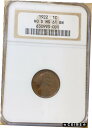 【極美品/品質保証書付】 アンティークコイン 硬貨 1922 No D Lincoln Cent MS61BN NGC (#PA630993001) [送料無料...