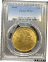 【極美品/品質保証書付】 アンティークコイン 硬貨 1904 $20 Liberty MS63 PCGS (#PA38925584) [送料無料] #oot-wr-4525-566