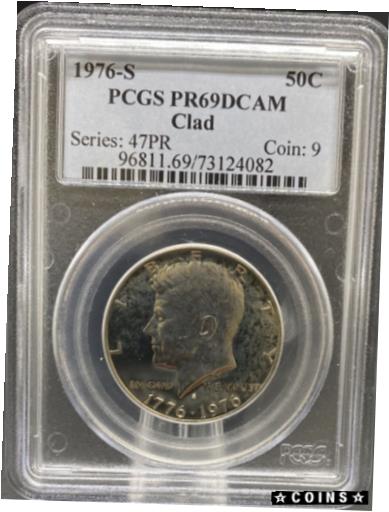 ڶ/ʼݾڽա ƥ    [̵] 1976-S Clad Kennedy Half Dollar PR69DCAM PCGS (#PA73124082)