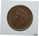 【極美品/品質保証書付】 アンティークコイン コイン 金貨 銀貨 [送料無料] 1865 INDIAN HEAD CENT WR20