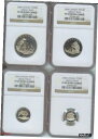 2004 カナダ ハイイログマ 4 コイン セット $300 150 75 30 プルーフ プラチナ NGC PR69 PF69 #pct-wr-4613-15...