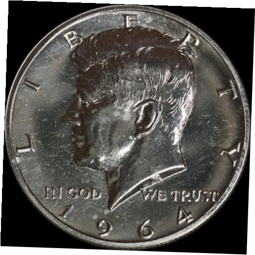 【極美品/品質保証書付】 アンティークコイン コイン 金貨 銀貨 [送料無料] 1964-P Kennedy Half Dollar Nice Proof Nice Eye Appeal Bright and Shiny