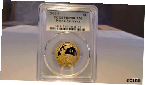 ڶ/ʼݾڽա ƥ    [̵] 2015 S $1 Native American Sacagawea Dollar PCGS PR69DCAM