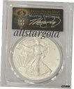 【極美品/品質保証書付】 アンティークコイン 銀貨 2017 W PROOF SILVER EAGLE PCGS PR70 DCAM CLEVELAND TOR...
