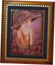 チャールズ・リー (バラの花びら) ジークレー、キャンバス、額装、サイン入り #oof-wr-4682-88 Charles Lee (Rose petal) giclee in color on canvas framed signed #oof-wr-4682-88