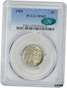 yɔi/iۏ؏tz AeB[NRC RC   [] 1929-P Buffalo Nickel, MS65, PCGS (CAC)